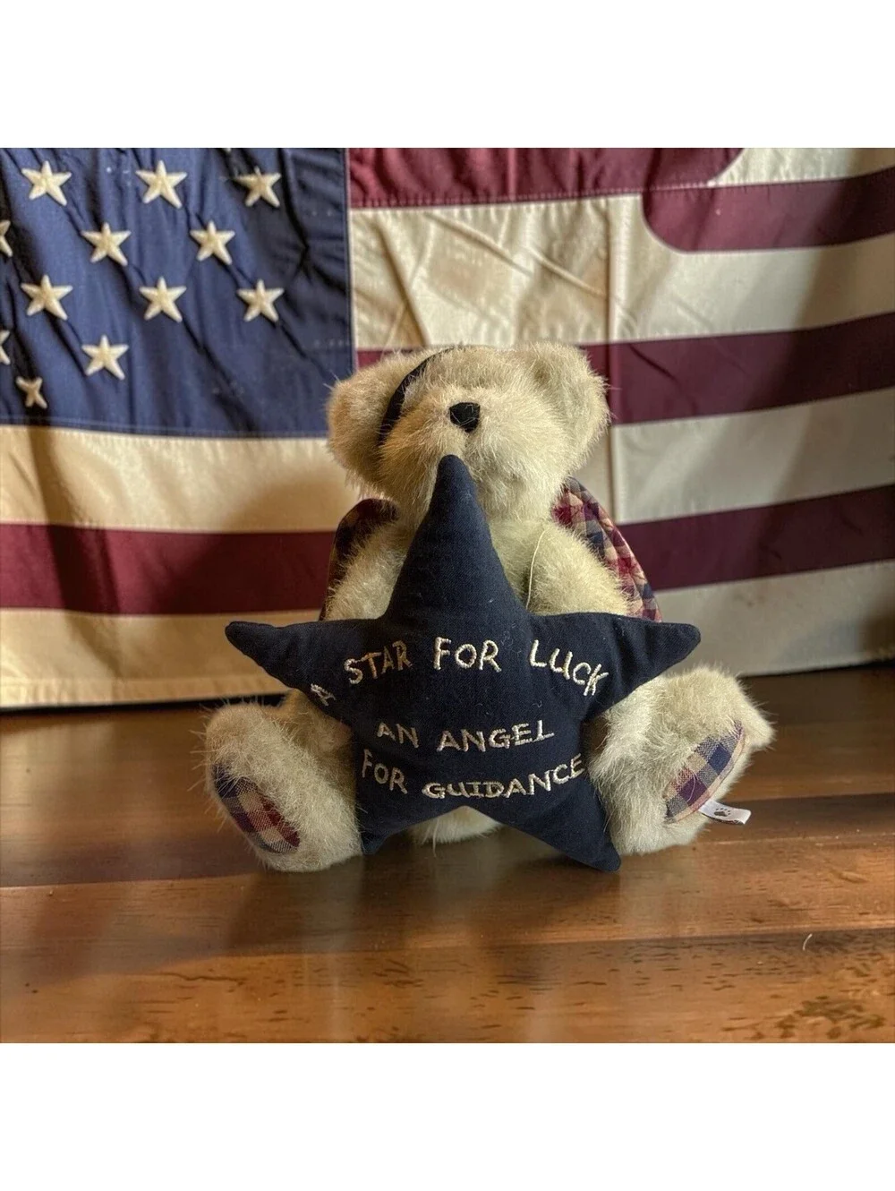 Boyd’s Bears A Star for Luck an Angel for Guidance Jointed Teddy Bear 8